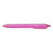 Neon Pink Champagne Pop Bubble Wrap Rode Inkt Pen (Bodem)