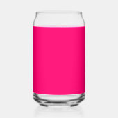 Neon Pink Custom Can Glass – Bulk & gepersonalisee Blikvorm Glas (Rechts)