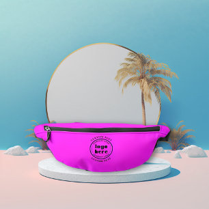 Neon Pink Custom Company Logo Business Promotie Heuptasje