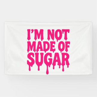 Neon Pink Drip Quote Banner –