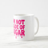 Neon Pink Drip Quote Mok –  (Voorkant rechts)