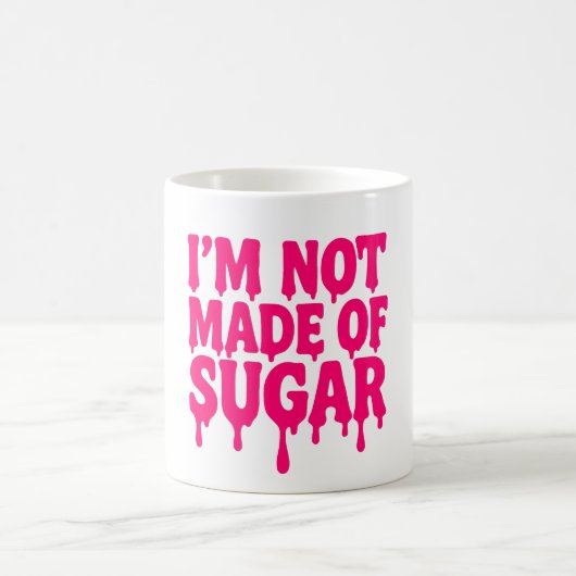 Neon Pink Drip Quote Mok –  (Center)