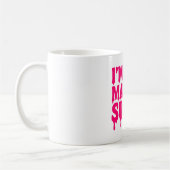 Neon Pink Drip Quote Mok –  (Links)
