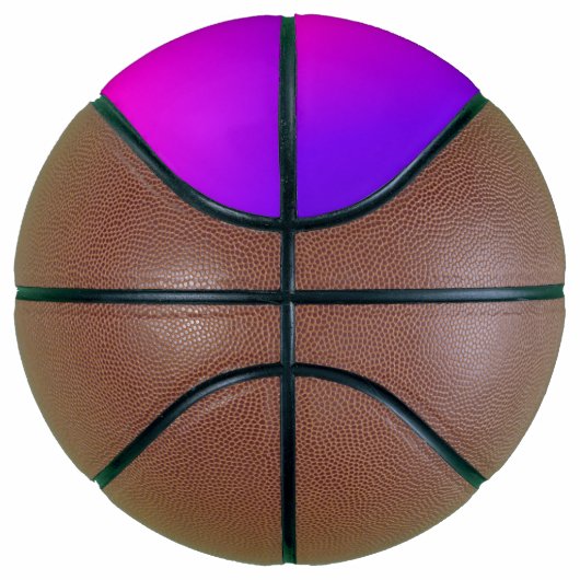 Neon Pink en Paars Basketbal (Rechts)