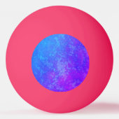 Neon Pink en paarse pingpongbal (Voorkant)