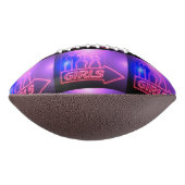 Neon Pink Girls Sign Thunder_Cove American Football (Gedraaid 90)