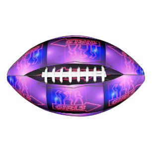 Neon Pink Girls Sign Thunder_Cove American Football