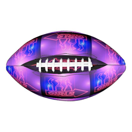 Neon Pink Girls Sign Thunder_Cove American Football (Voorkant)