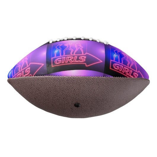 Neon Pink Girls Sign Thunder_Cove American Football (Gedraaid 270)