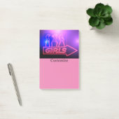 Neon Pink Girls Sign Thunder_Cove Post-it® Notes (Kantoor)