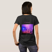 Neon Pink Girls Sign Thunder_Cove T-shirt (Achterkant volledig)