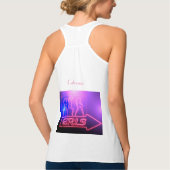 Neon Pink Girls Sign Thunder_Cove Tanktop (Achterkant)