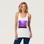 Neon Pink Girls Sign Thunder_Cove Tanktop (Volledige Voorkant)