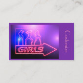 Neon Pink Girls Sign Thunder_Cove Visitekaartje (Achterkant)