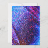 Neon Pink Let's Roll Girl's Roller Skating Party Kaart (Achterkant)