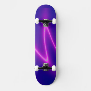 Neon Pink Lightning Persoonlijk Skateboard
