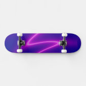 Neon Pink Lightning Persoonlijk Skateboard (Horizontaal)