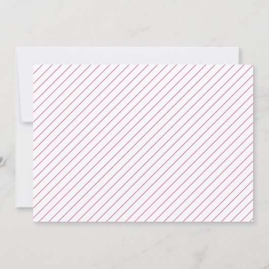 Neon Pink Making Spirits Heldere Gekke Kerst Kaart (Achterkant)