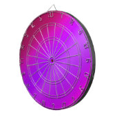 Neon Pink Ombre Dartbord (Voorkant Rechts)