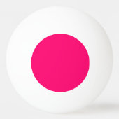 Neon Pink Ping Pong Ball - Custom Game Essentieel (Achterkant)