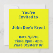 Neon Pink Rainbow Mod Kaart (Achterkant)