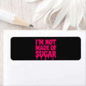 Neon Pink Retourlabels (zwart) – Etiket (Insitu)