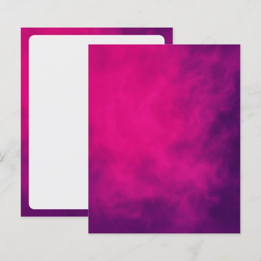 Neon Pink Smoke Event Paper Sheet – (Voorkant / Achterkant)