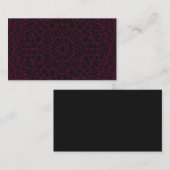 Neon Pink Web Pattern Enclosure Kaart – Aanpassen (Voorkant / Achterkant)