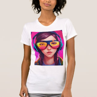 Neon Pixel Academia T-shirt