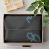 Neon Pizza Bord Tissuepapier (Geschenk)