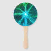 Neon Plasma Ball elektrische partij Handwaaier (Voorkant)
