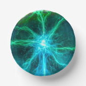 Neon Plasma Ball elektrische partij Papieren Kommen (Voorkant)