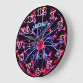 Neon Plasma Ball - Game Room - Speciaal aangepast Grote Klok (Hoek)