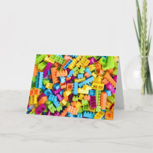 Neon Plastic Building Blocks Kaart