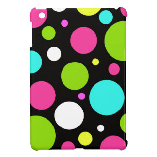 Neon Polka Dots iPad mini Case