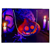 Neon pompoenen groot cadeauzakje (Achterkant)