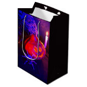 Neon pompoenen medium cadeauzakje (Voorkant Gekanteld)