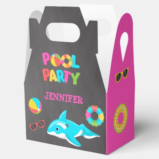 NEON POOL PARTY ORKA FLOAT BEDANKDOOSJES (Geopend)