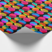 Neon Pop art Cadeaupapier (Hoek)