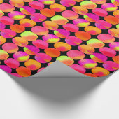 Neon Pop art Cadeaupapier (Hoek)