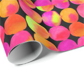 Neon Pop art Cadeaupapier (Rol Hoek)