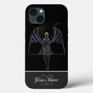 Neon-Pop-Art droomende engel Monogram! Case-Mate iPhone Case