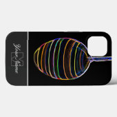 Neon-Pop-Art Happy Easter Egg met Monogram! Hoesje (Achterkant (horizontaal))