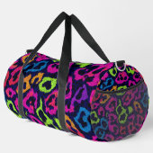 Neon Pop Art Leopard Print Plunjezak (Rechterhoek)