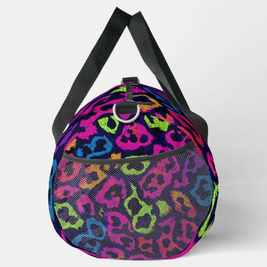 Neon Pop Art Leopard Print Plunjezak (Rechts)