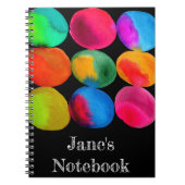 Neon Pop art Notitieboek (Voorkant)