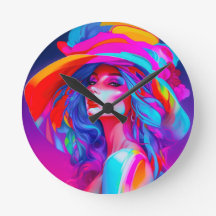 Neon Pop Art Portret 