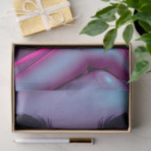 Neon Pop Art Woman Decoupage Paper | Pink Lollipop Tissuepapier (Geschenk)