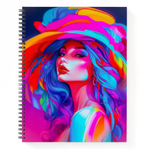 Neon Pop kunstportret