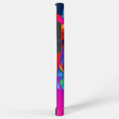 Neon Pop kunstportret Samsung Galaxy Hoesje (Rechterkant)